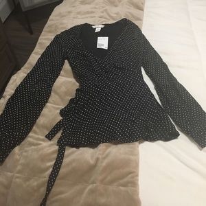Wrap blouse HM brand new with tags
